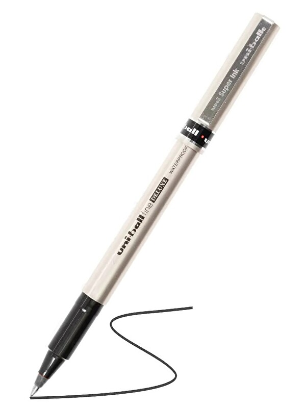 Uni-Ball Pilot Kalem UB-177 Fine Deluxe 1 Adet Uniball Pilot Kalem 0.5 mm Roller Uçlu Pilot Kalem İnce Uçlu L