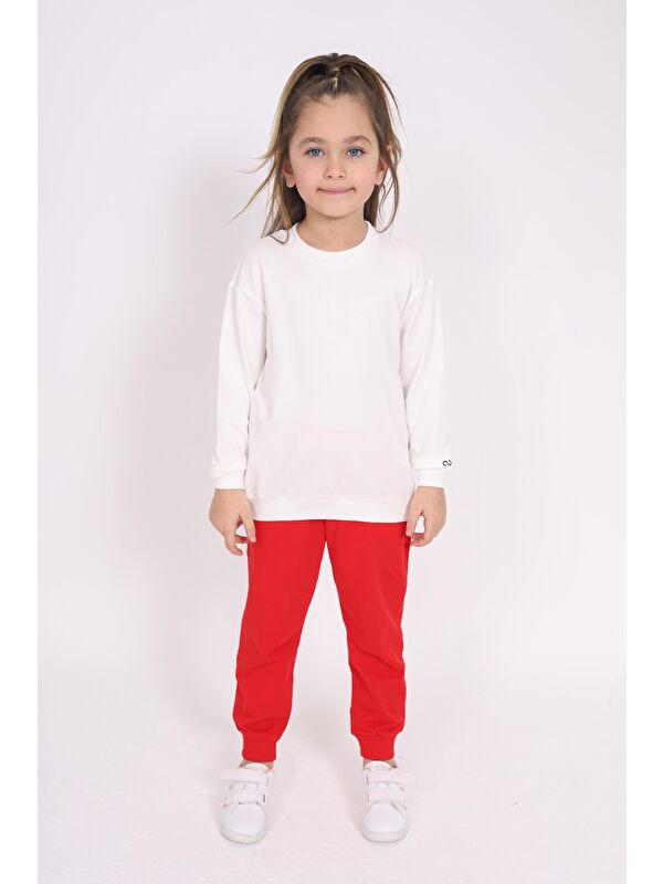 Toontoykids Kız Çocuk Baskılı Sweatshirt