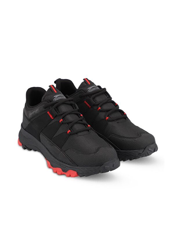 GRIFFIN I Erkek Siyah / Kırmızı Outdoor - Görsel 3