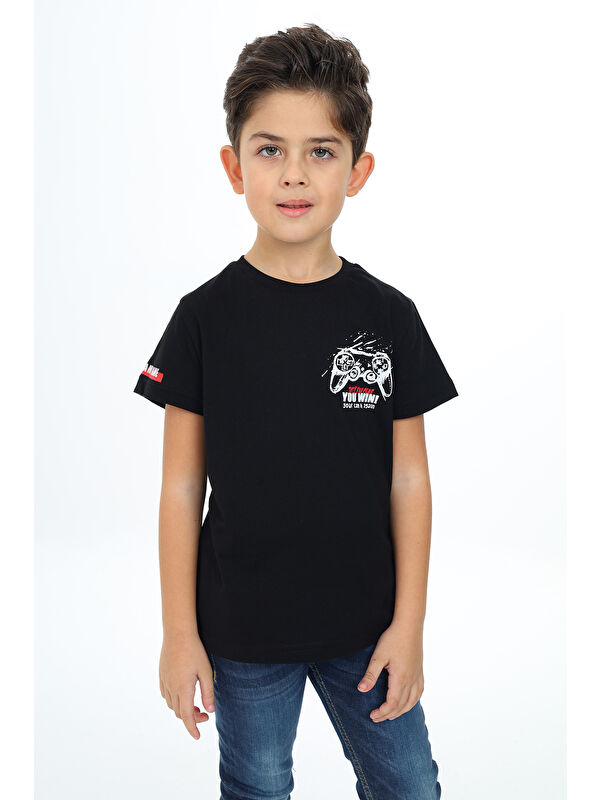 Toontoykids Erkek Çocuk Baskılı Tişört