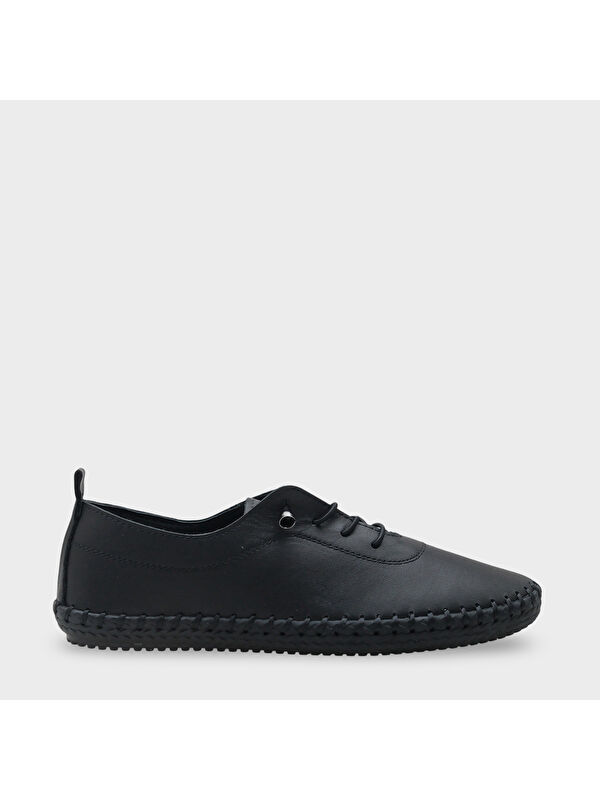 Capone Outfitters Fina Hakiki Deri Soft Konfor Tabanlı Kadın Sneaker