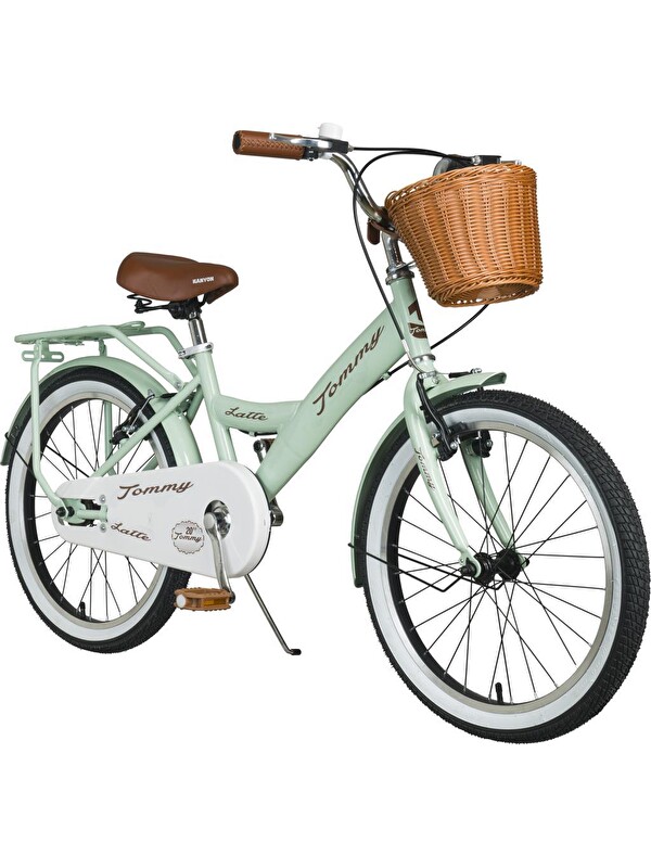 TommyBike Latte Sepetli, Elcikli 20 Jant Çocuk Bisikleti, 6-9 Yaş Çocuk Bisikleti