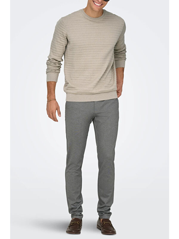 Only&Sons Onsmark Slim Fit Normal Bel Dar Paça Pantolon 22030256