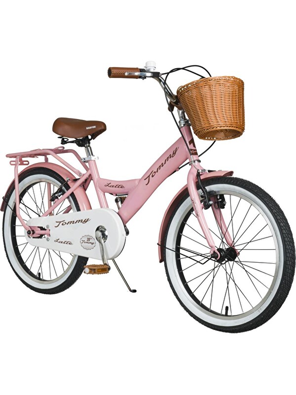TommyBike Latte Sepetli, Elcikli 20 Jant Çocuk Bisikleti, 6-9 Yaş Çocuk Bisikleti
