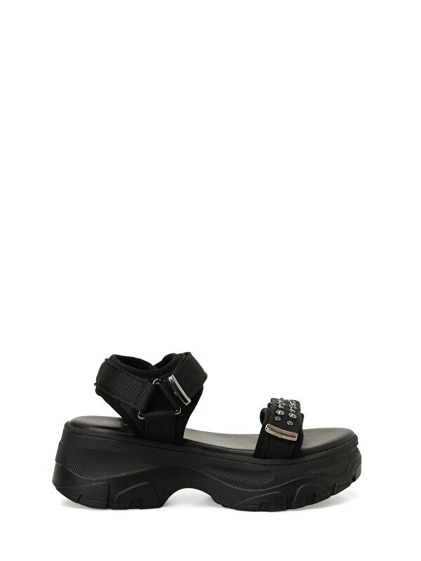 Butigo 26S-304 6FX Siyah Kadın Spor Sandalet