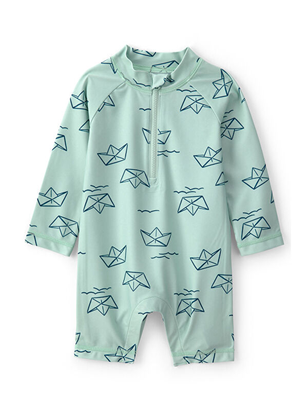 Carter's Erkek Bebek Güneş Koruyucu Mayo Tulum 6 Ay-24 Ay Çok Renkli