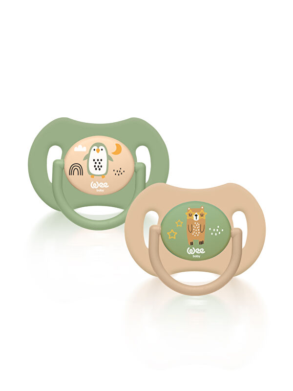 WEE BABY Duo Simetrik Uçlu Emzik 0-6 Ay No:1