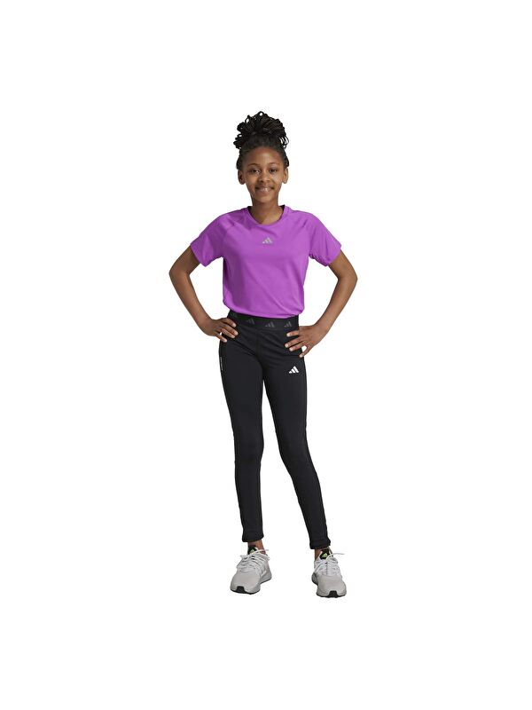 Adidas TechFit Çocuk Siyah Tayt