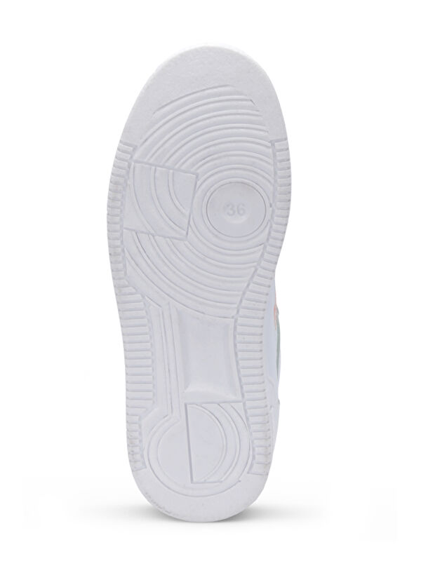 CAMP IN Kadın Beyaz / Somon Günlük Spor Ayakkabısı - Görsel 8