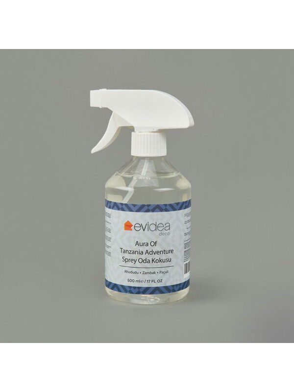 Evidea Deco Aura Of Tanzania Adventure Sprey Oda Kokusu - Şeffaf - 500 ml