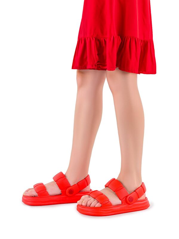 Eva Plaj Havuz Okul Kreş Kız Çocuk Terlik Twg 252 - Görsel 4