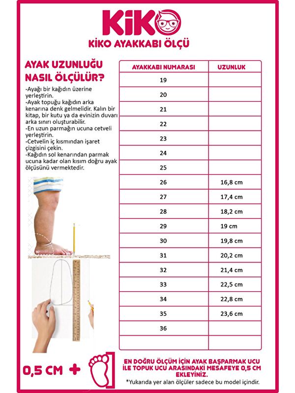 Kiko Kids Beyaz Kiko Kids Arz Kız Çocuk Sandalet