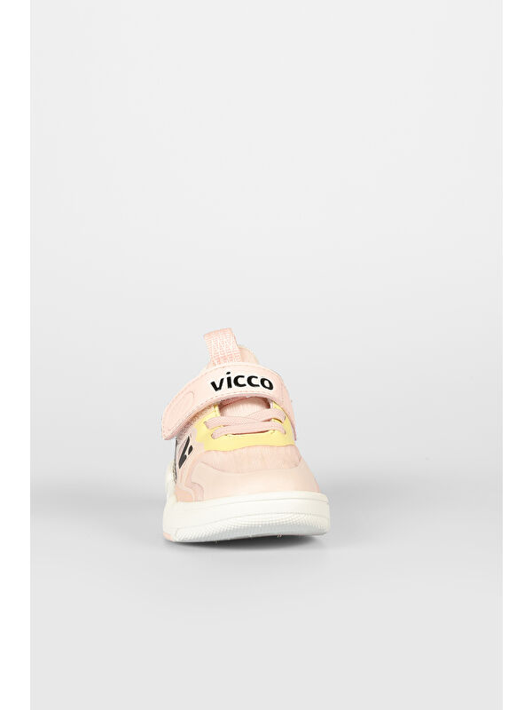 Daphne Baskılı Kız Bebek Pudra Sneaker - Görsel 5