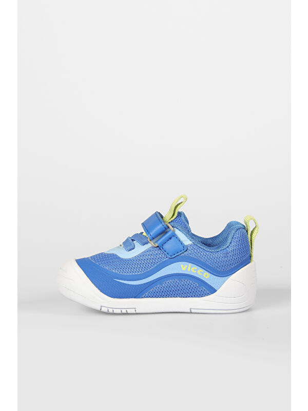 Burdu Basic Erkek İlk Adım Saks Mavi Spor Ayakkabı - Görsel 3