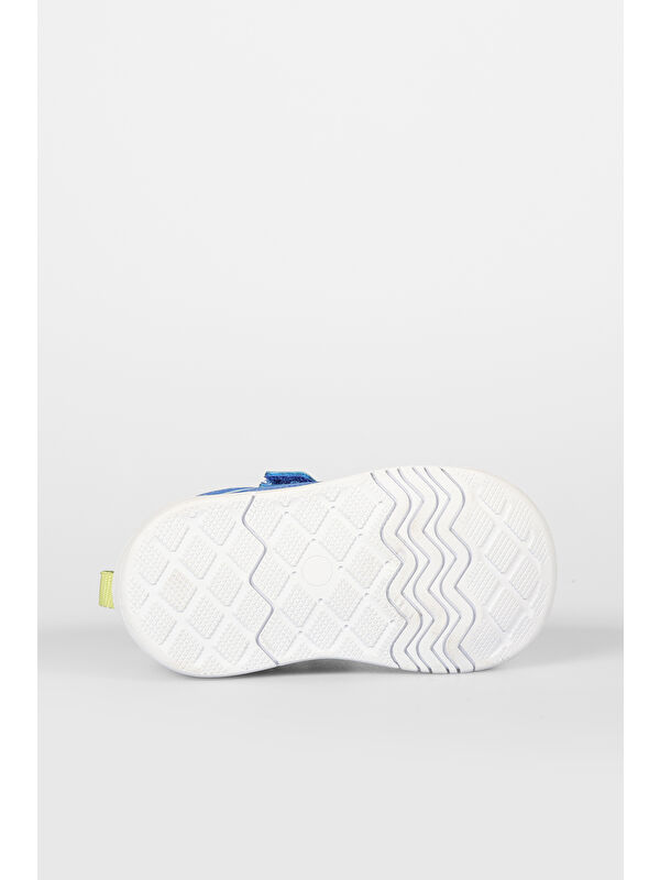 Burdu Basic Erkek İlk Adım Saks Mavi Spor Ayakkabı - Görsel 7