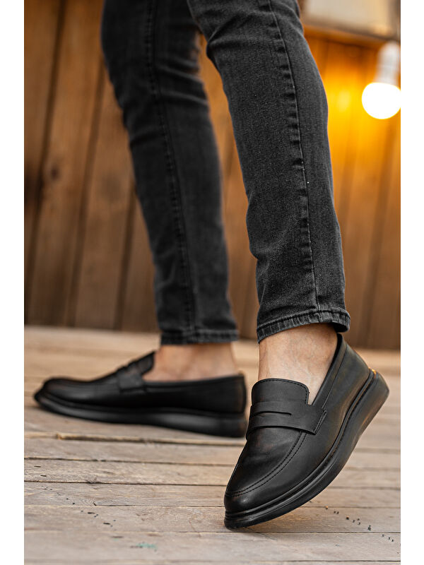 D873 Günlük Ortopedik Erkek Klasik Ayakkabı - Görsel 4