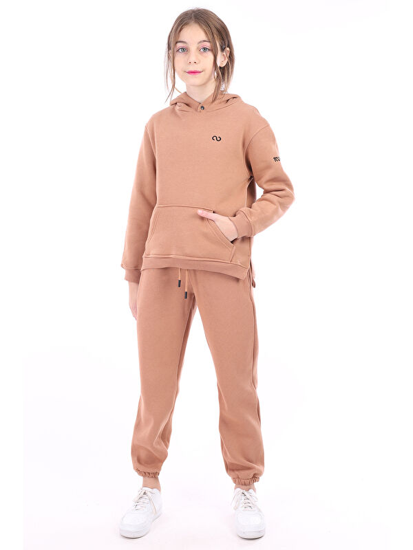 Toontoykids Kız Çocuk Nakışlı Sweatshirt