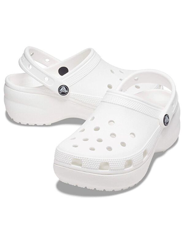Crocs Beyaz Crocs Classic Platform