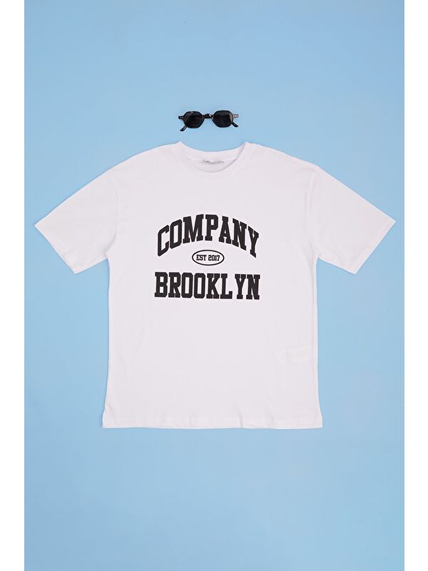 Fullamoda Company Brooklyn Baskılı Erkek Çocuk Tişört