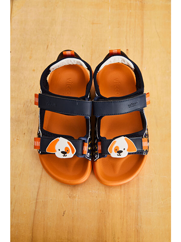 İnkago Hafif Erkek Bebek Lacivert Sandalet - Görsel 2