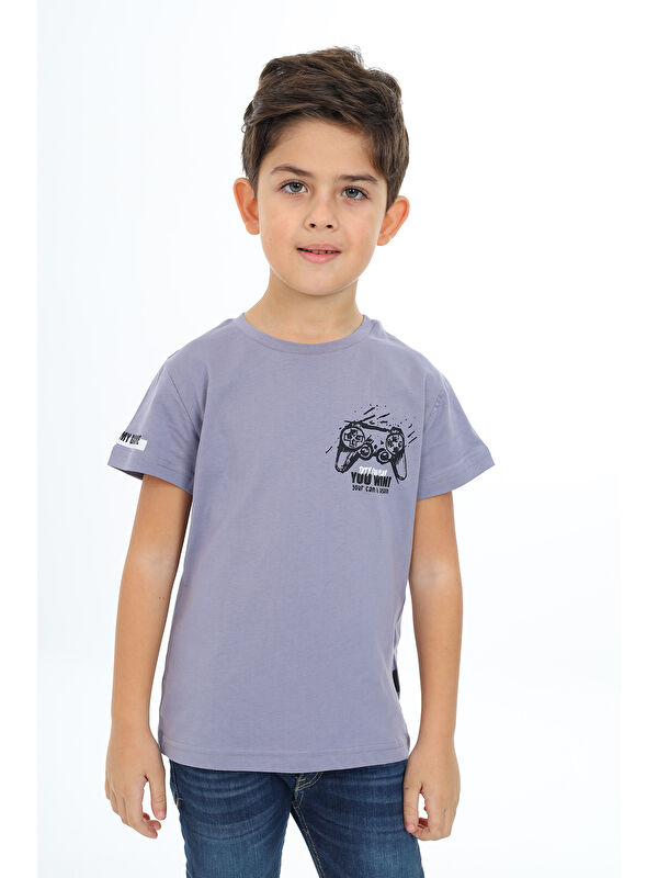 Toontoykids Erkek Çocuk Baskılı Tişört