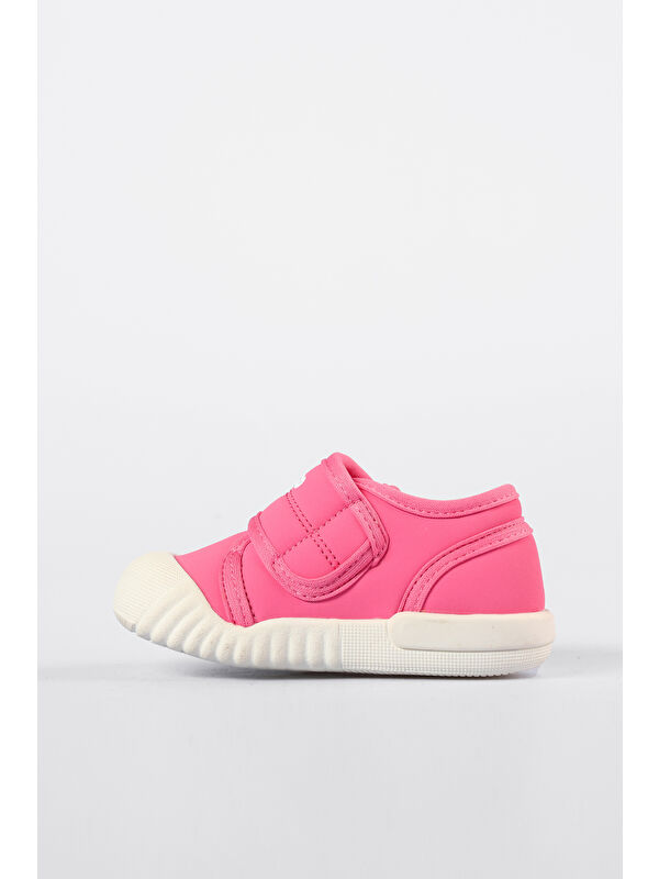 Main Rahat Kalıp Kız Bebek Fuşya Günlük Ayakkabı - Görsel 3
