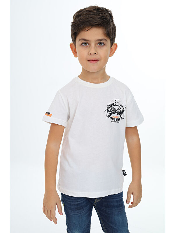 Toontoykids Erkek Çocuk Baskılı Tişört
