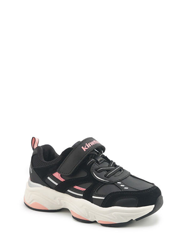 INTEREST PU J F 5PR Siyah Kız Çocuk Spor Ayakkabı - Görsel 3