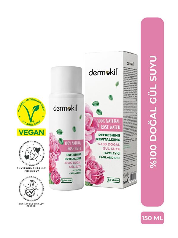 Dermokil %100 Doğal Gül Suyu 150 ml