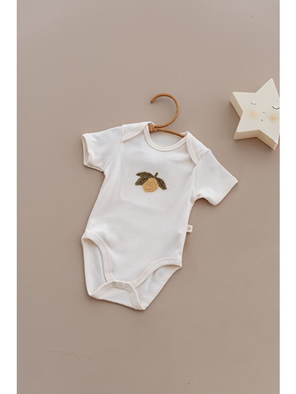 Oh La La Koala For Little Ones Limon Nakışlı Çıtçıtlı Body