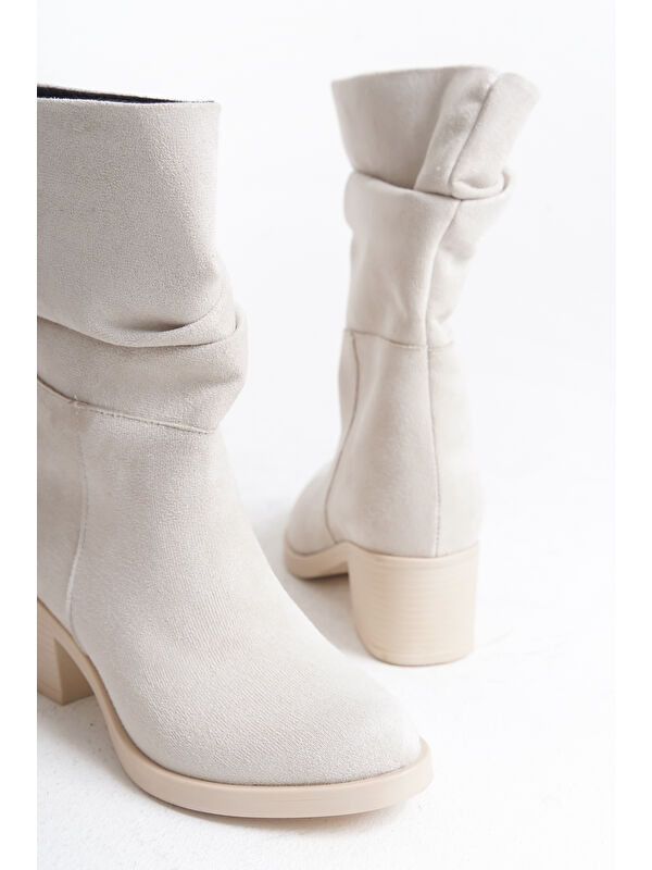 D1002 Soğuk Geçirmez Kışlık Kadın Bot - Görsel 5