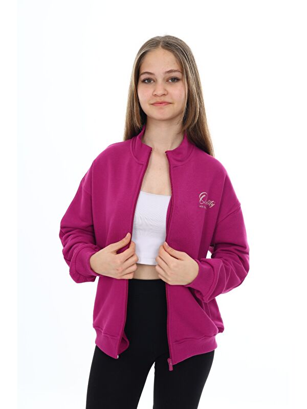 Toontoykids Kız Çocuk Baskılı Hırka