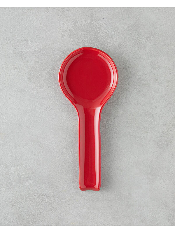 Hecha Seramik Kaşıklık 27 cm Kırmızı