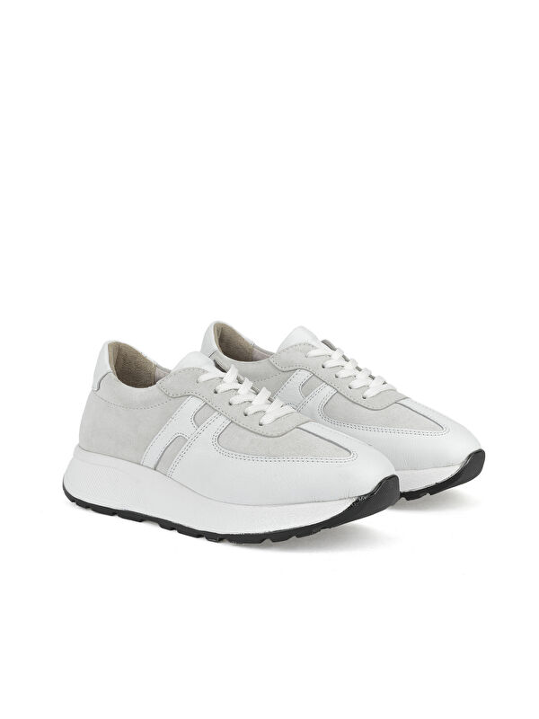 Kadın Hakiki Deri Sneaker 1511050Z2050 Beyaz - Görsel 3