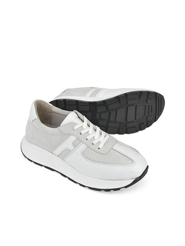 Kadın Hakiki Deri Sneaker 1511050Z2050 Beyaz - Görsel 5