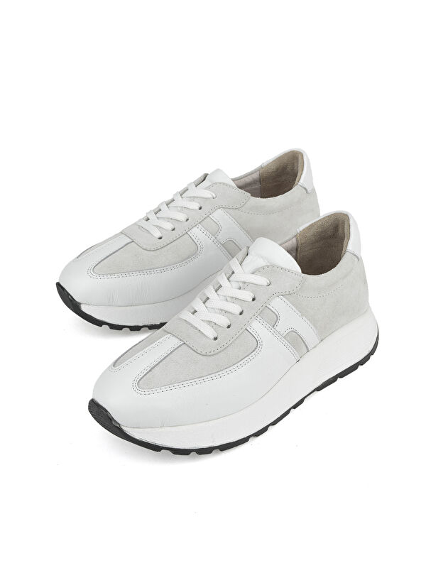 Kadın Hakiki Deri Sneaker 1511050Z2050 Beyaz - Görsel 6