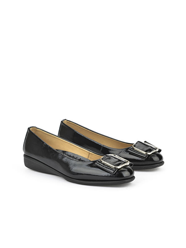 Ziya Ayakkabi Bej Ziya Ayakkabi Hakiki Deri Kadın Konfor Babet 1511050Z22212