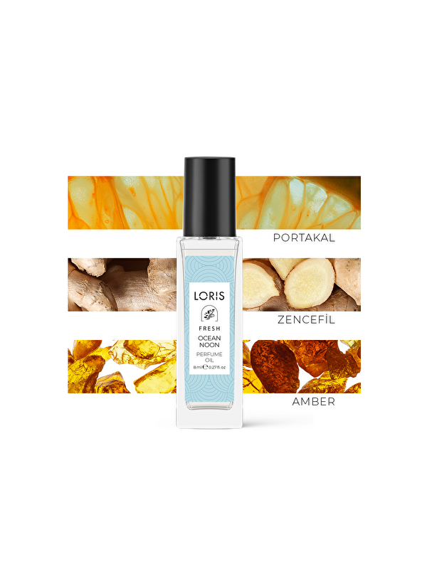Loris Ocean Noon 8 ML Unisex Parfüm Yağı | Natural Oil