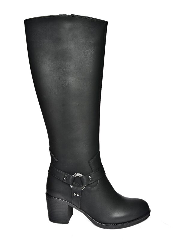 R6742113 Siyah Kadın Çizme - Görsel 9