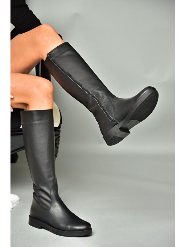 Fox Shoes R6675460 Siyah Kadın Çizme