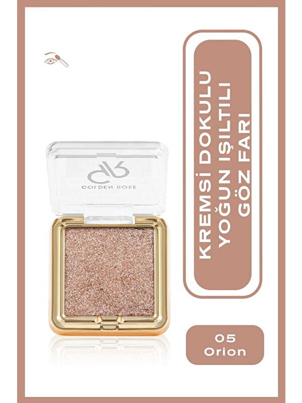 GOLDEN ROSE Glitter Glow Eyeshadow No:05 Orion Simli Işıltılı Far 2,5 g