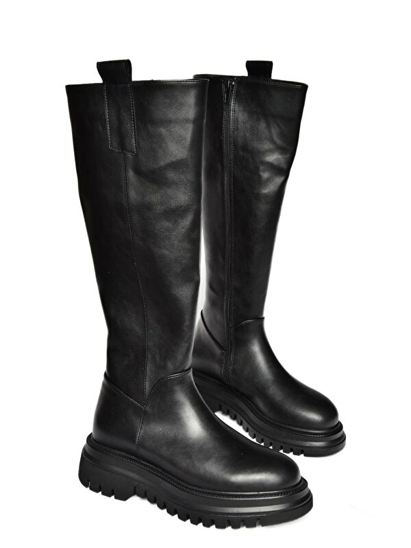 R3124013 Siyah Kadın Çizme - Görsel 5