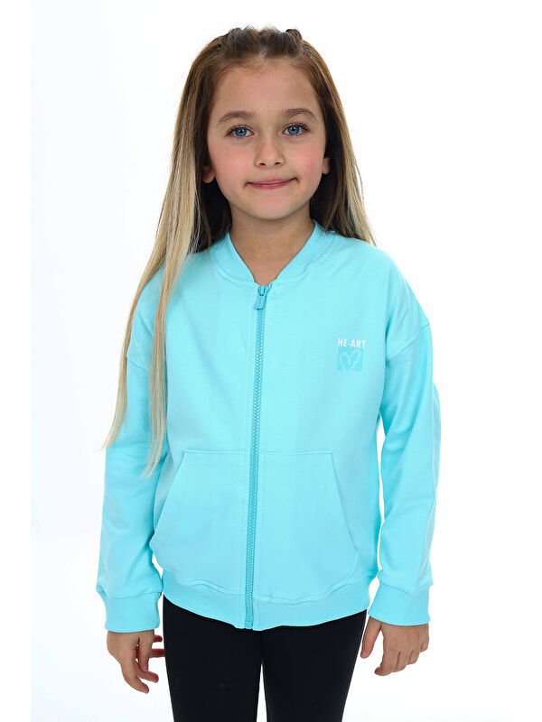 Toontoykids Kız Çocuk Baskılı Hırka