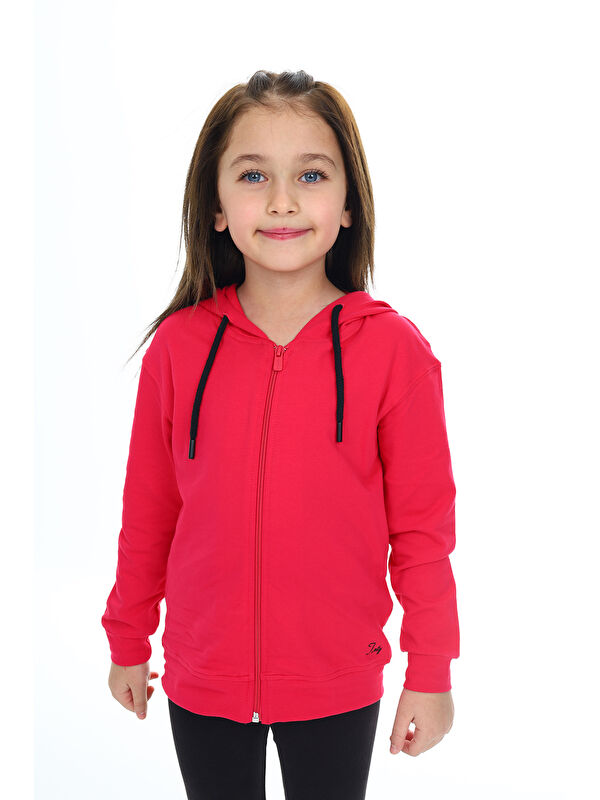 Toontoykids Kız Çocuk Nakışlı Hırka