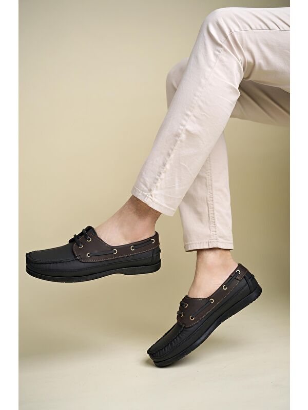 Dexter Hakiki Deri Erkek Günlük Klasik Casual Ayakkabı - Görsel 3