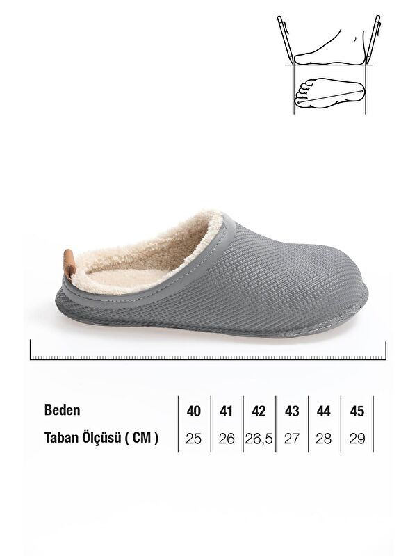 Kışlık Islak Zemin Erkek Terlik - Görsel 3