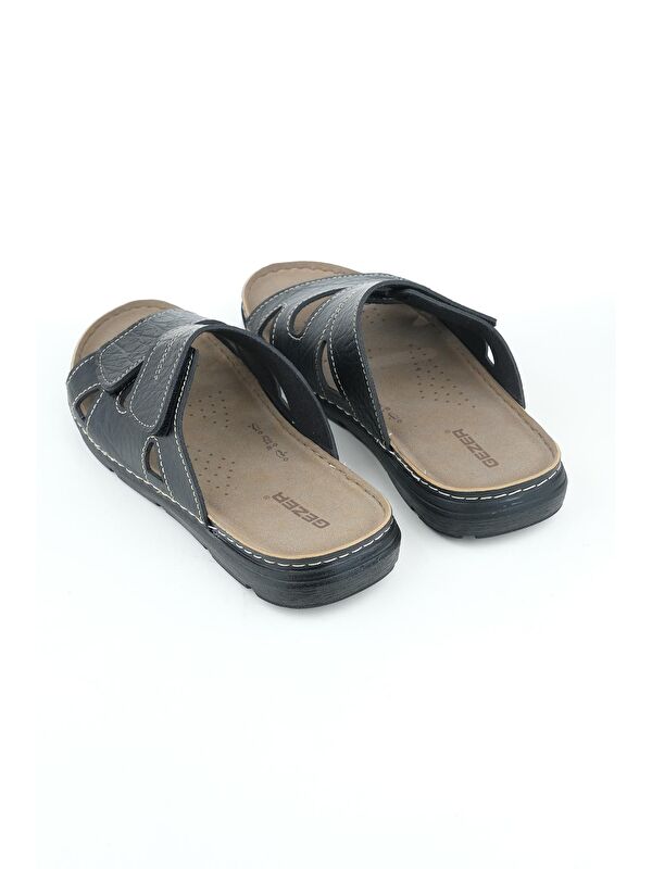 Yazlık Cırt Cırtlı Ayarlanabilir Rahat Taban Erkek Terlik - Görsel 5