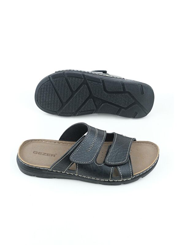 Yazlık Cırt Cırtlı Ayarlanabilir Rahat Taban Erkek Terlik - Görsel 6