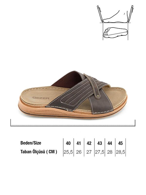 Yazlık Erkek Tasarım Rahat Taban Günlük Terlik - Görsel 3