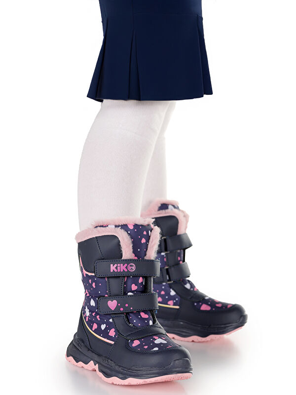 Kartanesi Cırtlı Kız Çocuk Kar Bot Soğuk Suya Dayanıklı - Görsel 5